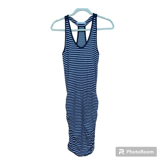 Athleta Striped Racerback Tank Dress Size S - Picture 2 of 7